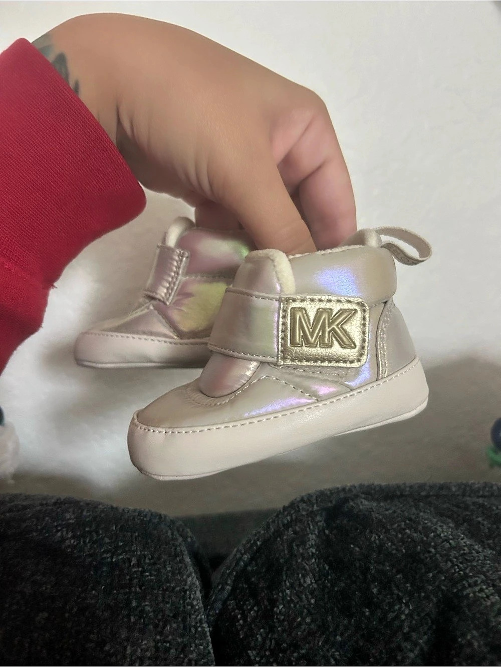 Michael Kors Baby Boots, Like New